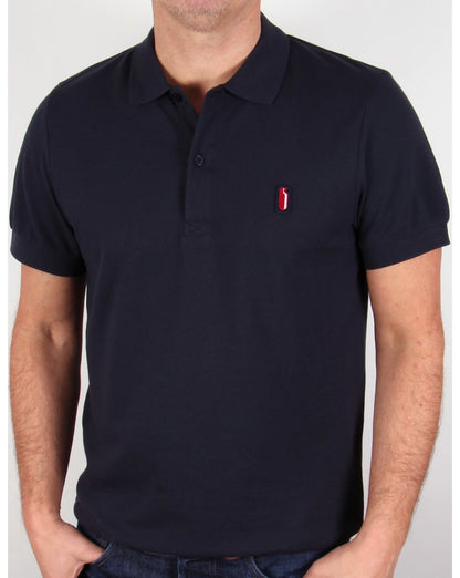 Ellesse – Pinguin-Poloshirt, Marineblau