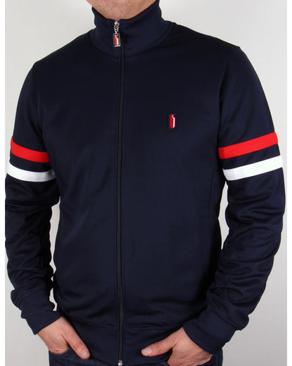 Ellesse – Penguin Thoeni – Trainingsjacke in Marineblau