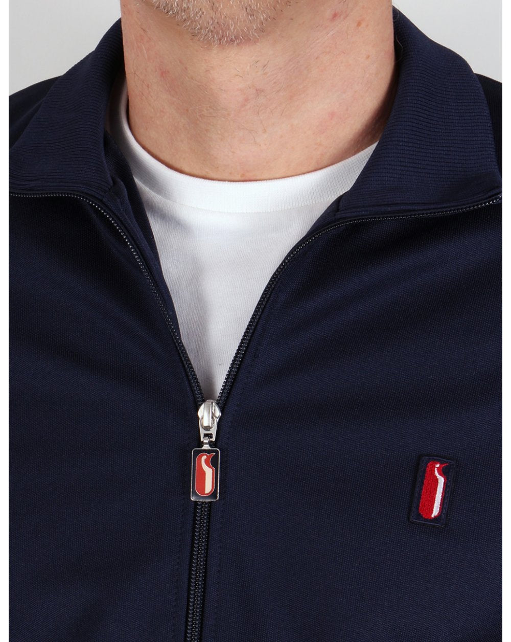 Ellesse – Penguin Thoeni – Trainingsjacke in Marineblau