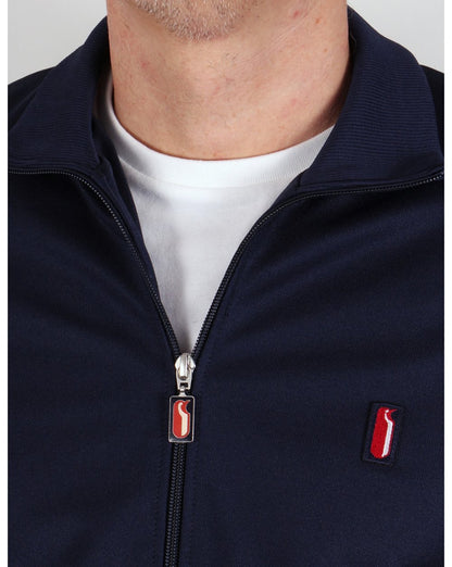 Ellesse – Penguin Thoeni – Trainingsjacke in Marineblau