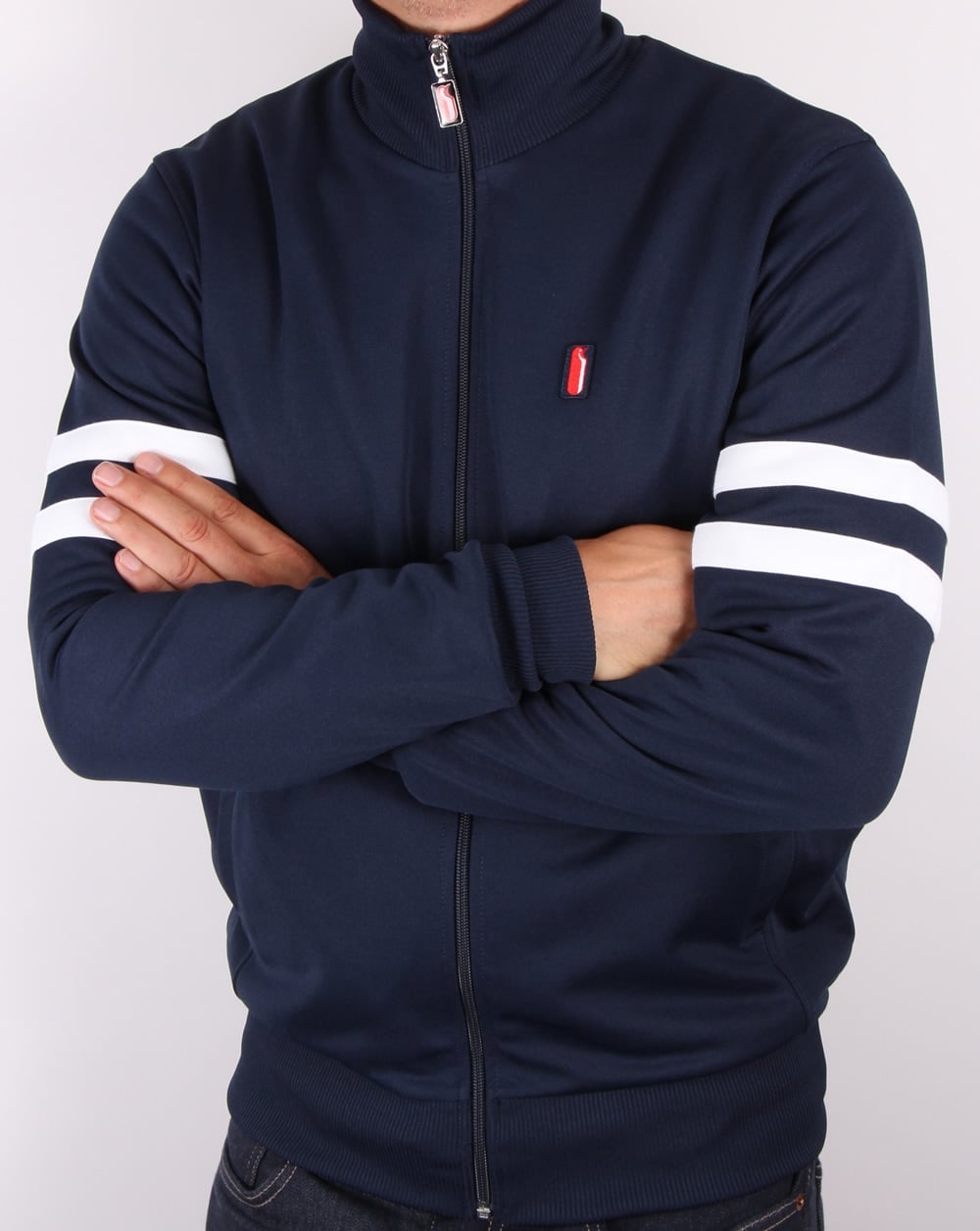 Ellesse Penguin Trainingsjacke Marineblau/Weiß