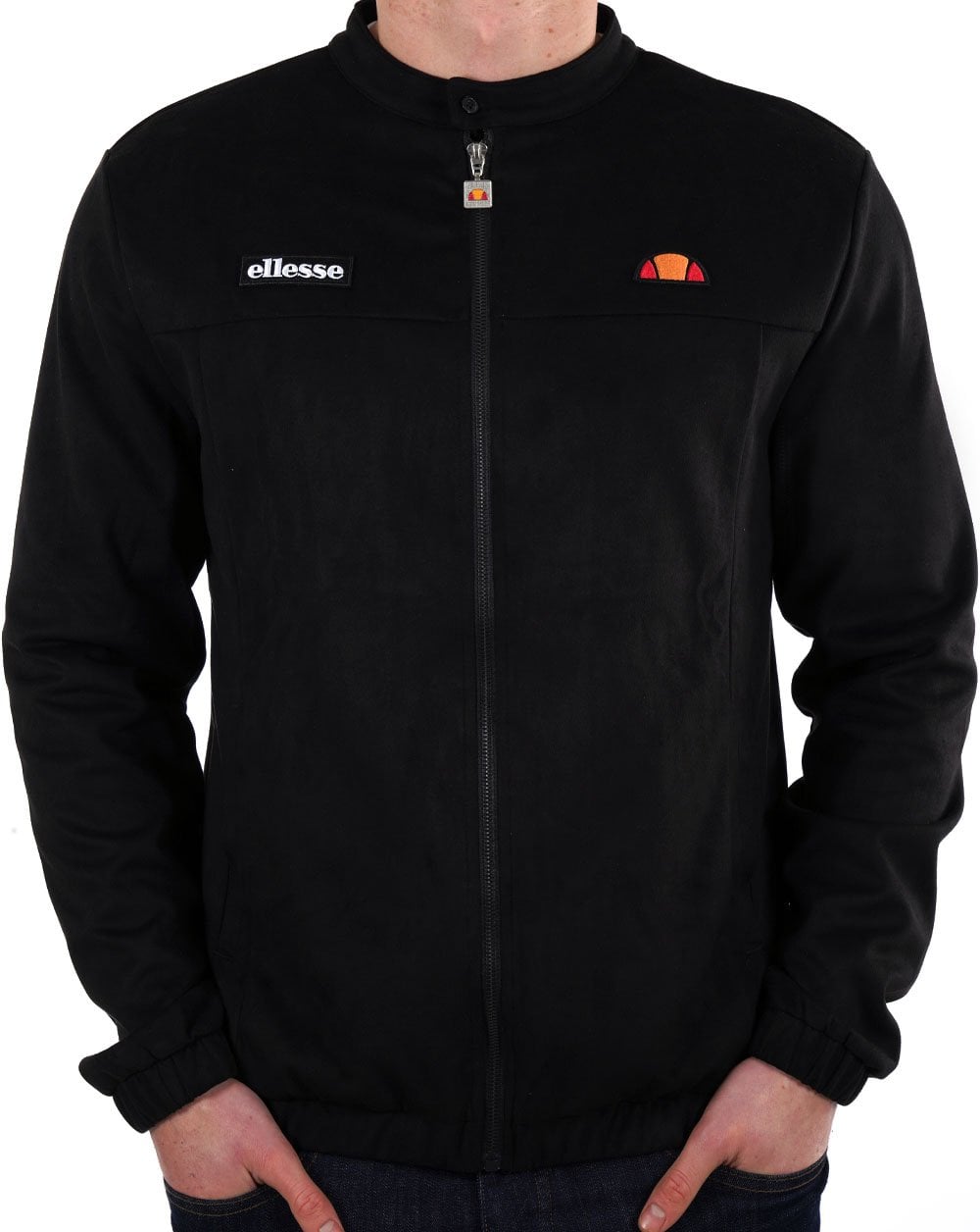 Ellesse – Perugia – Trainingsjacke in Schwarz