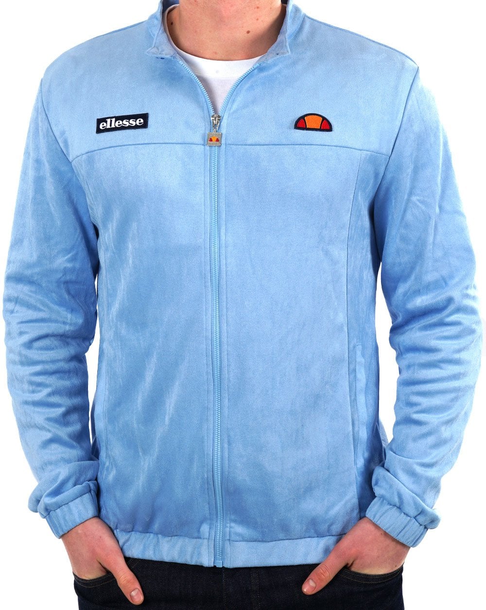 Ellesse Perugia Track Top Light Blue