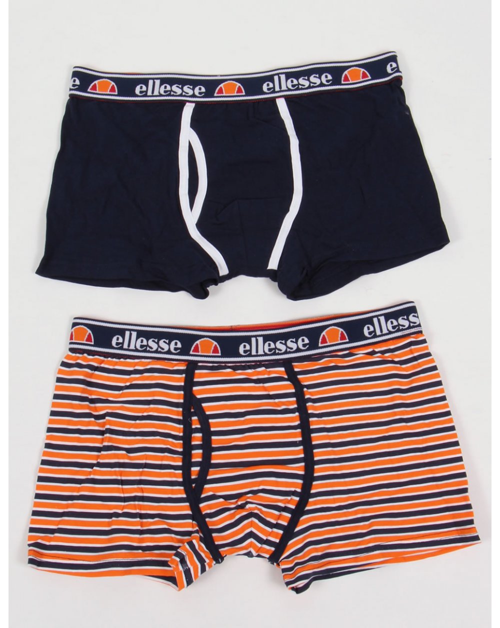Ellesse Piota Boxershorts Doppelpack Marine/Weiß