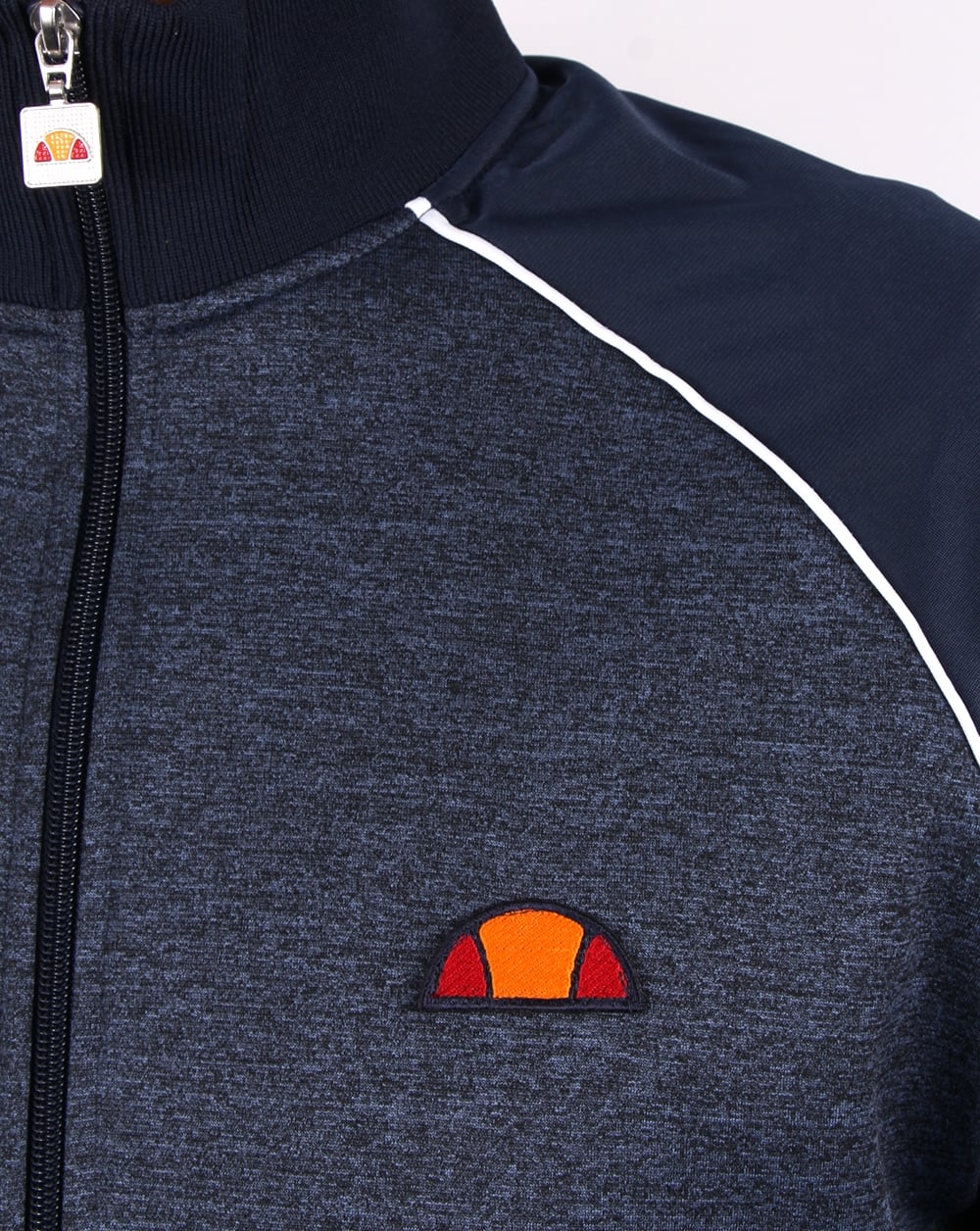 Ellesse Piped Track Top Navy