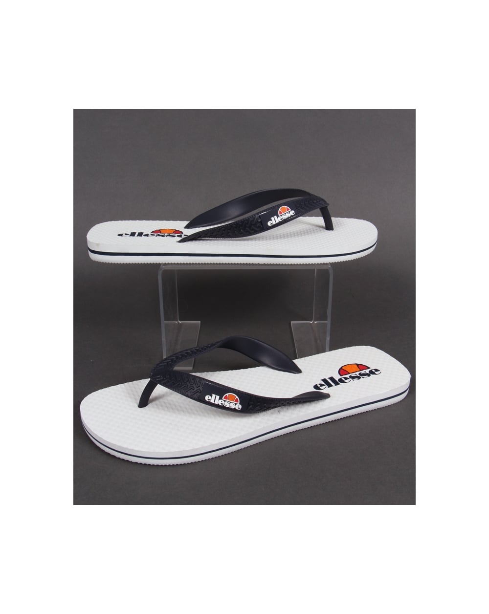 Ellesse Pisa Flip-Flops Weiß/Marineblau