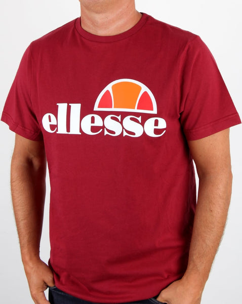Ellesse Prado T Shirt Tibetan Red