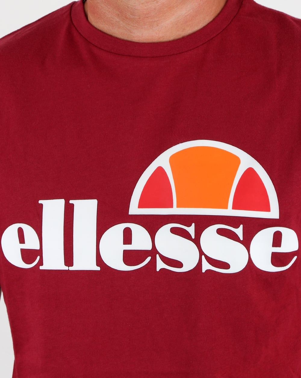 Ellesse Prado T Shirt Tibetan Red