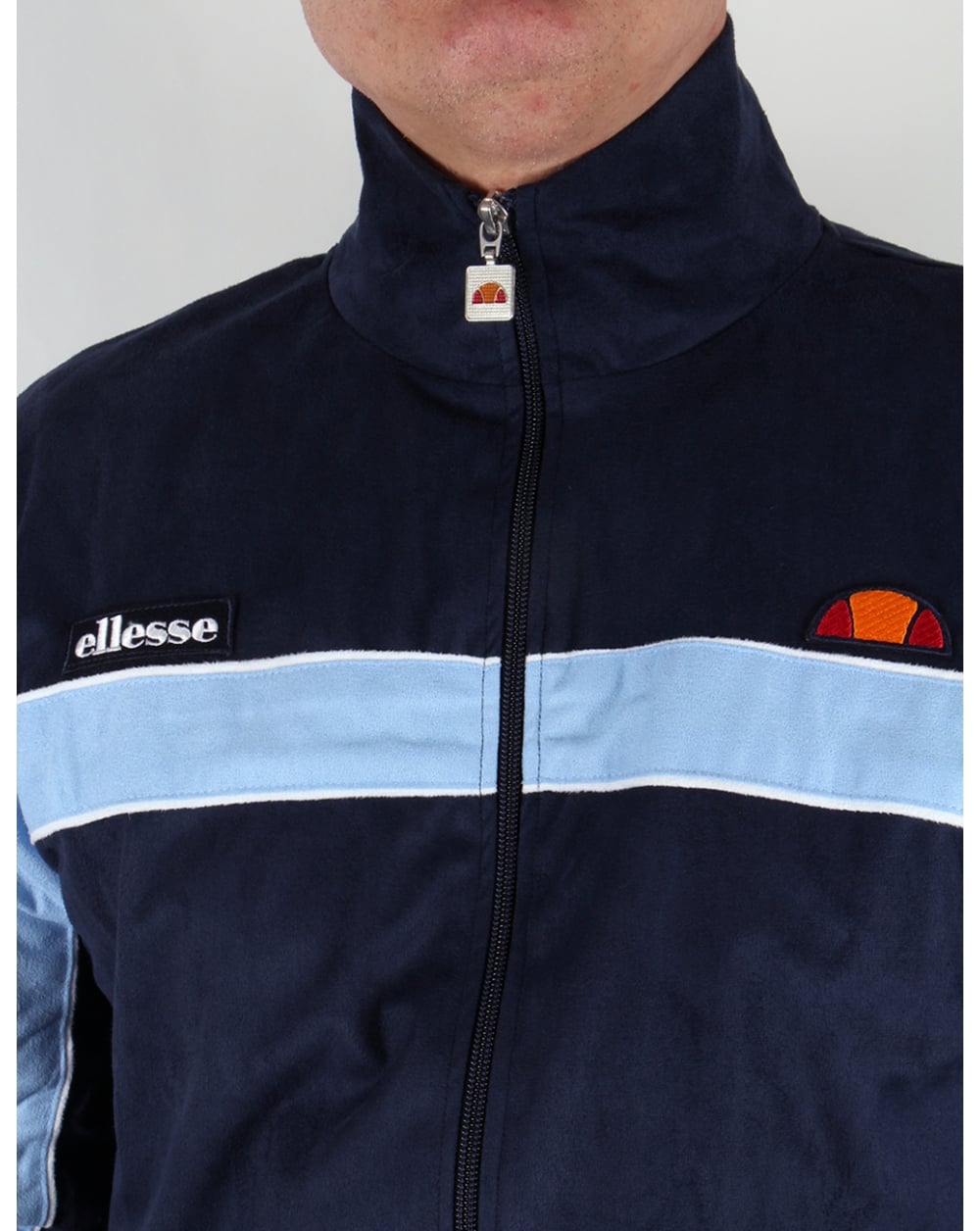 Ellesse Premium Trainingsjacke Marineblau/Königsblau