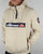 Ellesse QTR Zip Smock Jacket Light Stone