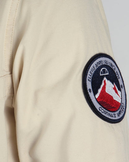 Ellesse – QTR – Smock-Jacke mit Reißverschluss in Hellstein
