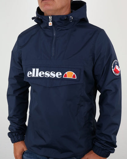 Ellesse – Jacke mit Viertelreißverschluss, Marineblau