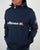 Ellesse Quarter Zip Jacket Navy Blue