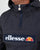 Ellesse Quarter Zip Overhead Jacket Dark Grey