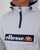 Ellesse Quarter Zip Overhead Jacket Light Grey