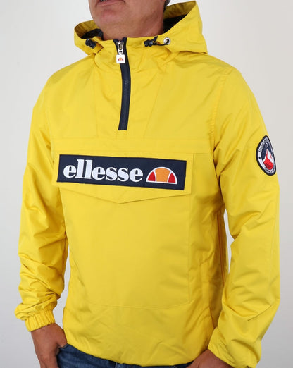 Ellesse – Überziehjacke mit Viertelreißverschluss, Gelb