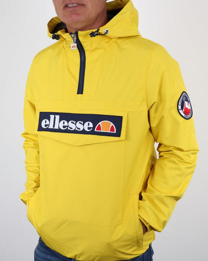 Ellesse – Überziehjacke mit Viertelreißverschluss, Gelb