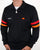 Ellesse Quarter Zip Roma Track Top Black