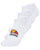 Ellesse Rebi 3 Pack Trainer Socks White