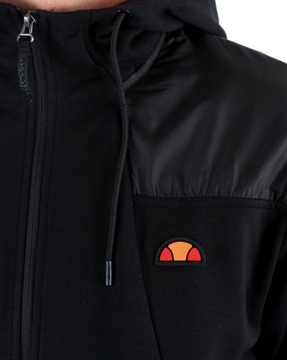 Ellesse – Recoil – Trainingsjacke in Schwarz