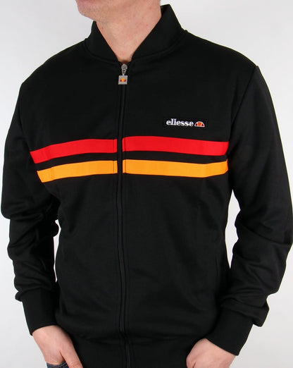 Ellesse Rimini 2 Trainingsjacke Schwarz/Rot/Orange