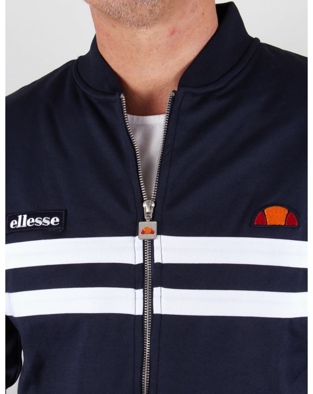 Ellesse Rimini 2 Track Top Navy/White