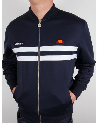 Ellesse Rimini 2 Trainingsjacke Marineblau/Weiß