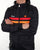 Ellesse Rimini Striped Rain Jacket Black/orange