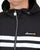 Ellesse Rimini Striped Rain Jacket Black