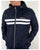 Ellesse Rimini striped rain Jacket Navy