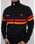 Ellesse Rimini Track Top Black/Red/Orange