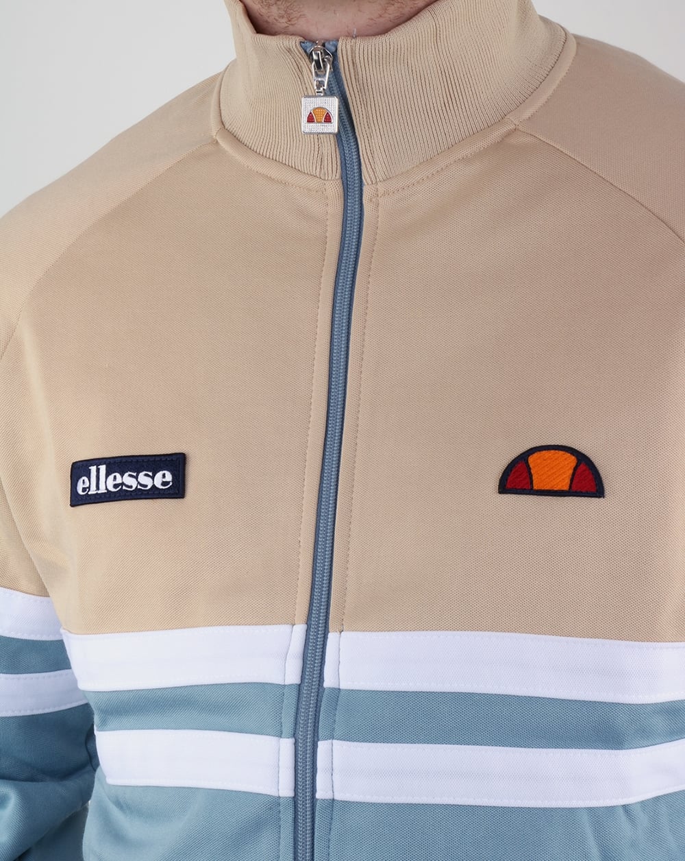 Ellesse Rimini Trainingsjacke Blau/Sand