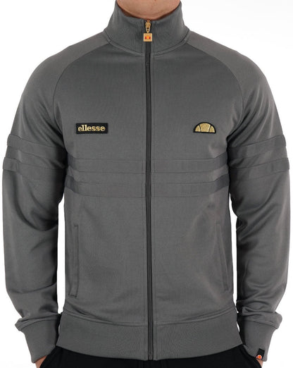 Ellesse – Rimini Trainingsjacke, Dunkelgrau/Gold