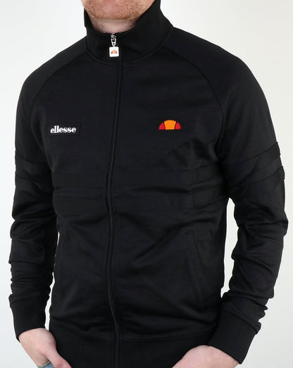 Ellesse – Rimini – Trainingsoberteil in Schwarz