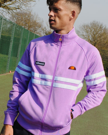 Ellesse Rimini Track Top Flieder/Weiß