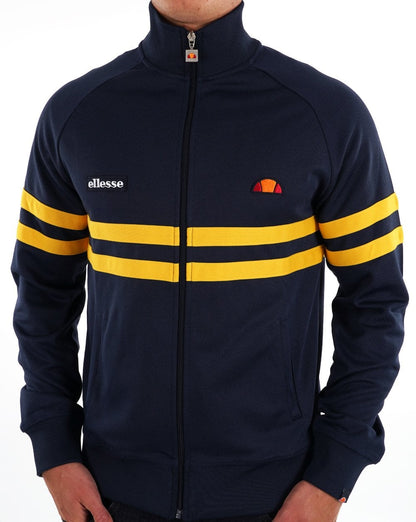 Ellesse Rimini Trainingsjacke Marineblau/Gelb