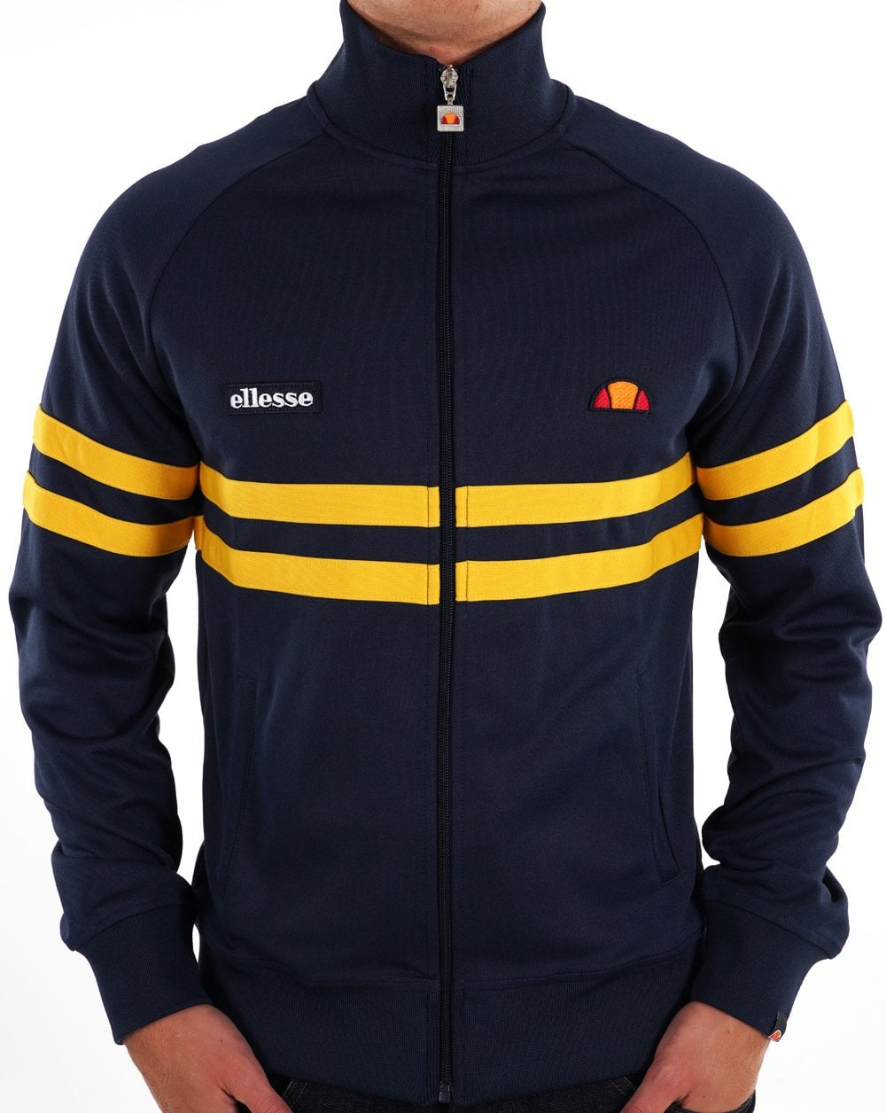 Ellesse Rimini Trainingsjacke Marineblau/Gelb