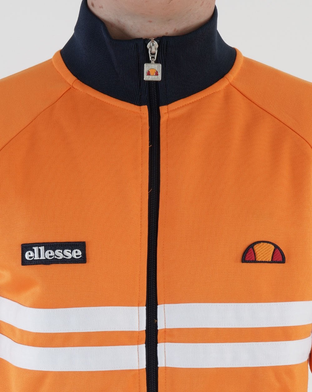Ellesse Rimini Track Top Orange/Marine