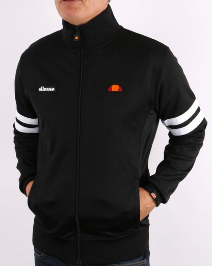 Ellesse Roma Trainingsjacke Schwarz/Weiß