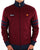 Ellesse Roma Track Top Burgundy Navy