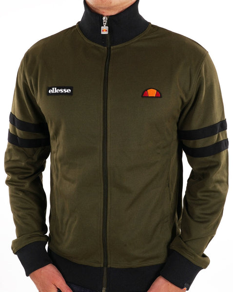 Ellesse Roma Track Top Khaki/Black