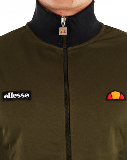 Ellesse – Roma Trainingsjacke Khaki/Schwarz