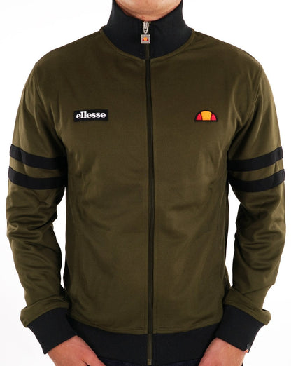 Ellesse – Roma Trainingsjacke Khaki/Schwarz