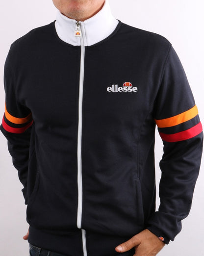 Ellesse Roma Trainingsjacke Marineblau/Orange/Rot