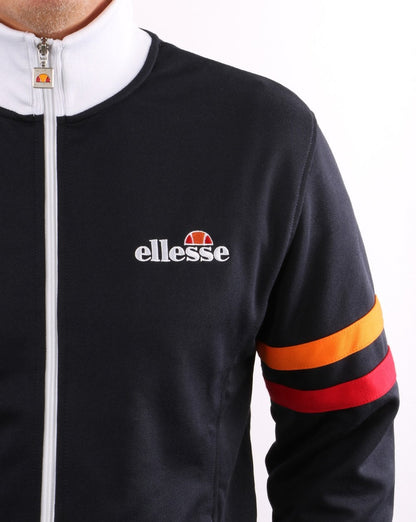 Ellesse Roma Trainingsjacke Marineblau/Orange/Rot