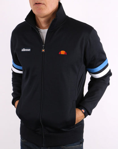 Ellesse Roma Trainingsjacke Marineblau/Weiß/Blau