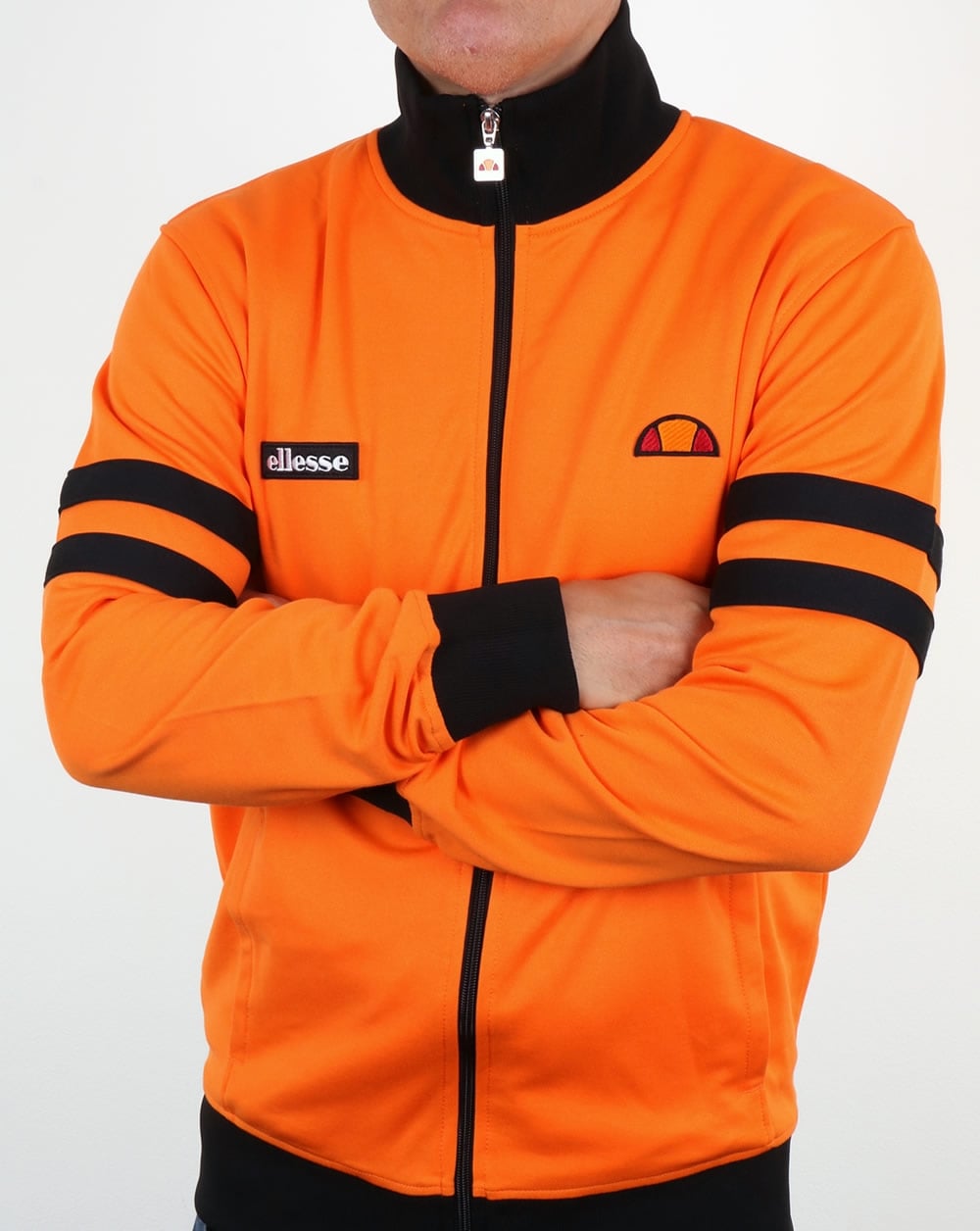 Ellesse Roma Trainingsjacke Orange/Schwarz