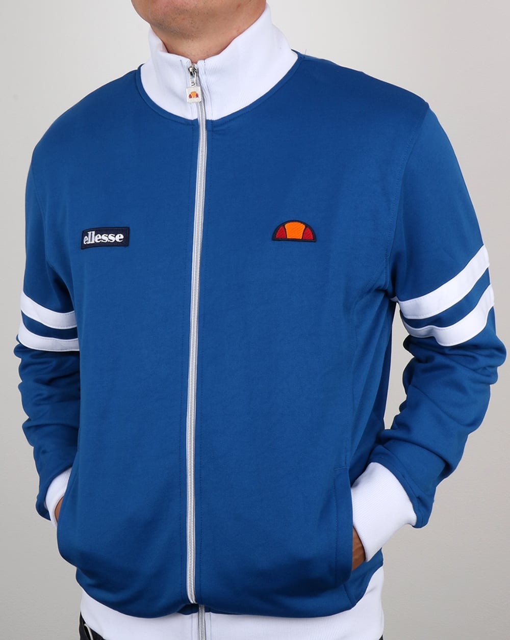 Ellesse – Roma Trainingsjacke in Königsblau