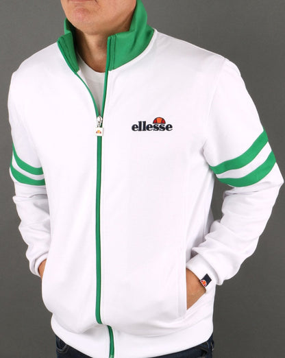 Ellesse Roma Trainingsjacke Weiß/Grün