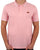 Ellesse Rookie Polo Shirt Light Pink/White